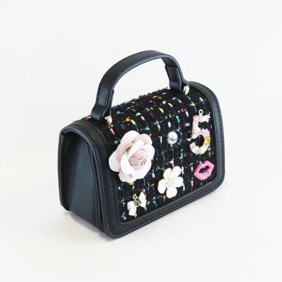 'Miss Honey Coco' Black Purse - Picture 3 of 5